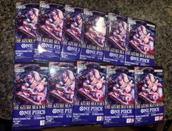 One Piece TCG OP14-EB04 The Azure Sea’s Seven Booster Pack Of 10 Sealed - Image 1