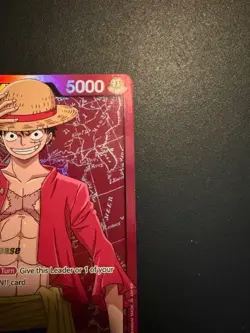 Monkey.D.Luffy ST01-001 Super Pre-Release Foil Starter Deck 1 Great Condition - Image 3