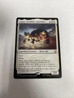 Appa Steadfast Guardian Nonfoil Card #0010 MTG LP - Image 1