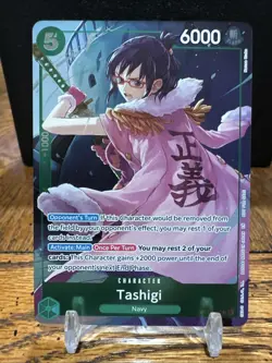 OP14-029 Tashigi R Dash Pack Alt Art One Piece TCG English Card - Image 2