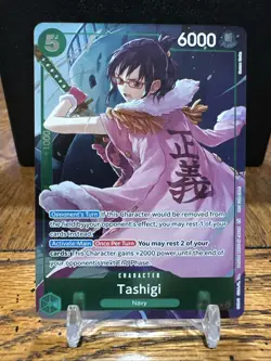 OP14-029 Tashigi R Dash Pack Alt Art One Piece TCG English Card - Image 3