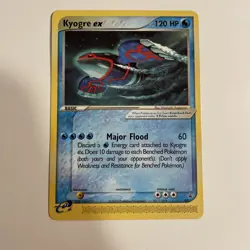 Kyogre Ex 001 - Promo - Pokemon Ereader Card - NM - Image 1
