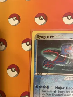 Kyogre Ex 001 - Promo - Pokemon Ereader Card - NM - Image 3