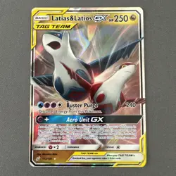 Latias & Latios GX 113/181 - Team Up - Pokemon Card NM - Image 1