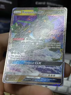 Rayquaza GX 109/168 Celestial Storm 2018 Holo Rare Pokemon Card TCG - Image 5
