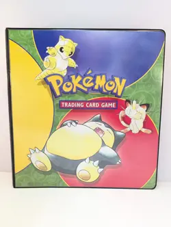 1999 Pokemon Trading Card Game Wizards of the Coast Ultra Pro 3-Ring Binder - Image 1