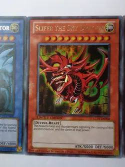 Legendary Collection God Card Set - Obelisk, Slifer, Ra LC01-EN001, 002, 003 - Image 4