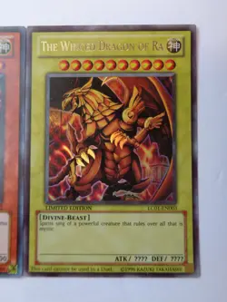 Legendary Collection God Card Set - Obelisk, Slifer, Ra LC01-EN001, 002, 003 - Image 5