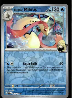 Pokemon Cynthia’s Milotic 053/182 Destined Rivals Reverse Holo 3 Card Lot - Image 1
