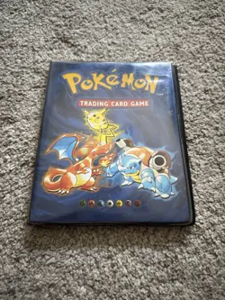 Pokemon 1999 Official Trading Card Game Nintendo WOTC Vintage Binder Only - Image 1