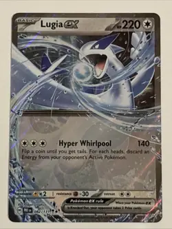 Pokemon TCG Lugia EX Double Rare Holo Card 082/131 Prismatic Evolutions - Image 1