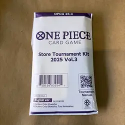 One Piece Card Game Store Tournament Kit 2025 Vol 3 English Sealed - Image 1