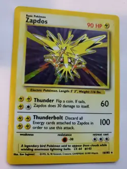 Hitmonchan Base Set Holo Pokemon Card WOTC LP - NM - Image 1