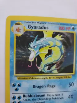 Gyarados Base Set Pokemon Card WOTC NM - Image 3