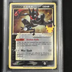 Greninja Gold Star SWSH#144 SWSH: Sword & Shield Promo Cards PSA 9 - Image 1