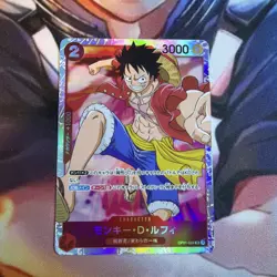 OP01-024 Monkey.D.Luffy Card Game Japanese One Piece Romance Dawn Edition - Image 1
