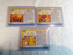 Pokemon Topps Pikachus Vacation Lot ×3, Foil Cards - Image 2