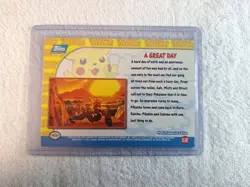 Pokemon Topps Pikachus Vacation Lot ×3, Foil Cards - Image 4