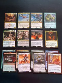 Magic the Gathering MTG 16 Card Lot - 8 Mythic 8 Rares! NM - Image 1
