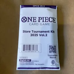 One Piece Card Game Store Tournament Kit 2025 Vol 2 English - Factory Sealed - Image 1