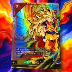 SS3 Son Goku DA FB07-009 Dragon Ball Super Fusion World Alternate Alt Art Card - Image 1