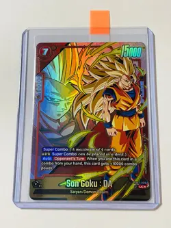 SS3 Son Goku DA FB07-009 Dragon Ball Super Fusion World Alternate Alt Art Card - Image 2