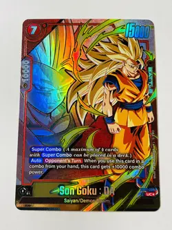 SS3 Son Goku DA FB07-009 Dragon Ball Super Fusion World Alternate Alt Art Card - Image 3