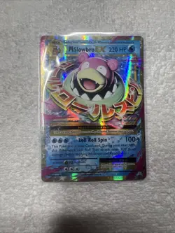 Pokemon TCG Mega Slowbro EX XY Evolutions Holo Rare Card 27/108 - Image 1