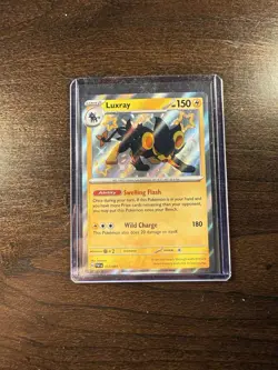 Luxray - 137/091 - Pokemon Paldean Fates Shiny Rare Card NM - Image 1