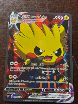 Pokemon Art Cards Pikachu Cosplay Lot Custom Holo Full Art Free Slab - Image 5