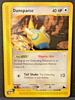 Pokemon Card - Dunsparce Skyridge 53/144 Common - NM - Image 1