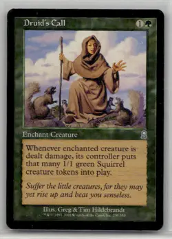 Druid's Call #239 Odyssey Lightly played W/Tracking - Image 1