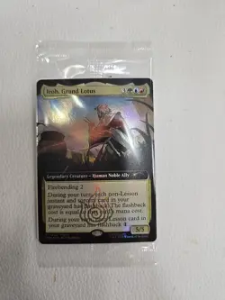 SEALED “Iroh, Grand Lotus” BOXLUNCH Promo Extended Art Foil MTG Magic Avatar Set - Image 1
