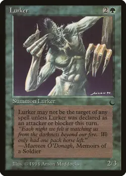 Lurker x1 LP - The Dark - Magic the Gathering MtG - Image 1