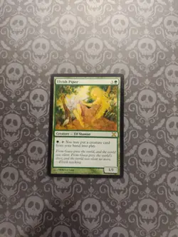 Elvish Piper Tenth Edition LP Mtg Magic The Gathering #262 Elf Shaman - Image 1