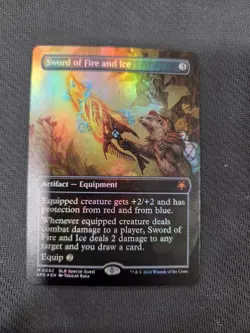 Sword of Fire and Ice (Borderless) Special Guests Foil - Image 1