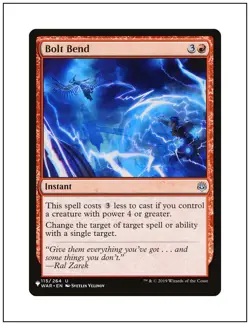 1x Bolt Bend, The List, Magic the Gathering MTG NM - Image 1
