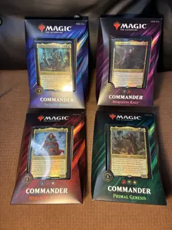 Commander 2019 Set of 4 Decks Factory SEALED/New MTG Magic the Gathering - Image 1