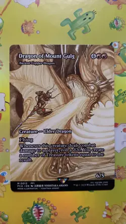Dragon of Mount Gulg - Ancient Copper Dragon Final Fantasy Regular #0012 - Image 1