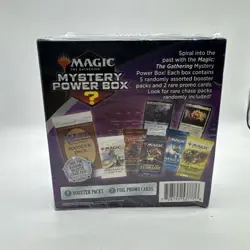 Magic The Gathering MTG Mystery Power Box Sealed 5 Booster Packs 2 Foil Promo - Image 2