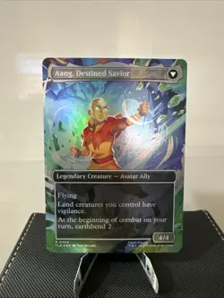 Aang, at the Crossroads (Borderless) Avatar: The Last Airbender Foil - Image 2