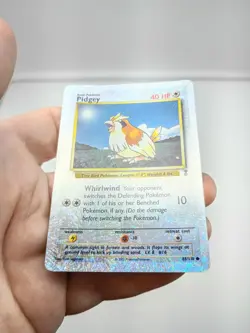 PIDGEY Legendary Collection POKEMON 2002 Reverse Holo Trading Card 85/110 TCG - Image 2