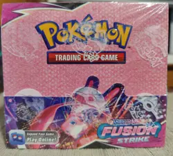 Pokemon TCG Fusion Strike Booster Box 36 Packs Sword & Shield New Factory Sealed - Image 3