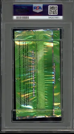Pokemon POP Series 2 Sealed Booster Pack PSA 10 Gem Mint - Image 2