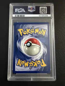 1999 Pokemon Base 1st Edition Shadowless Hitmonchan Holo 7/102 PSA 8 - Image 2
