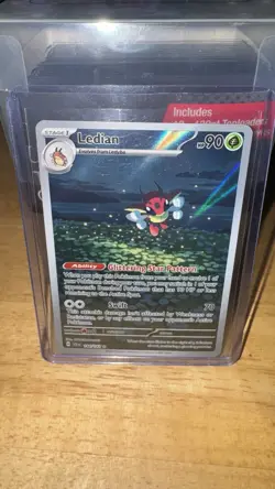 Ledian - 144/142 SV07: Stellar Crown - Pokemon Card - NM - Image 1