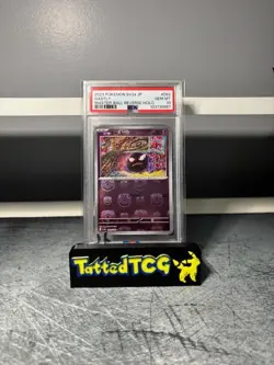 Pokemon Gastly Reverse Holo Master Ball 092/165 Japanese 151 PSA 10 - Image 1