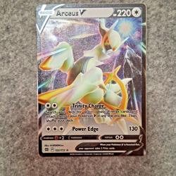 Pokemon: Arceus V Ultra Premium Collection UPC Metal Card - Image 2