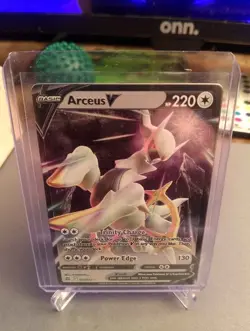 Pokemon: Arceus V Ultra Premium Collection UPC Metal Card - Image 3