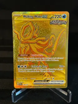 Pokemon TCG Walking Wake EX #178/131 Hyper Rare Gold SV: Prismatic Evolutions - Image 1